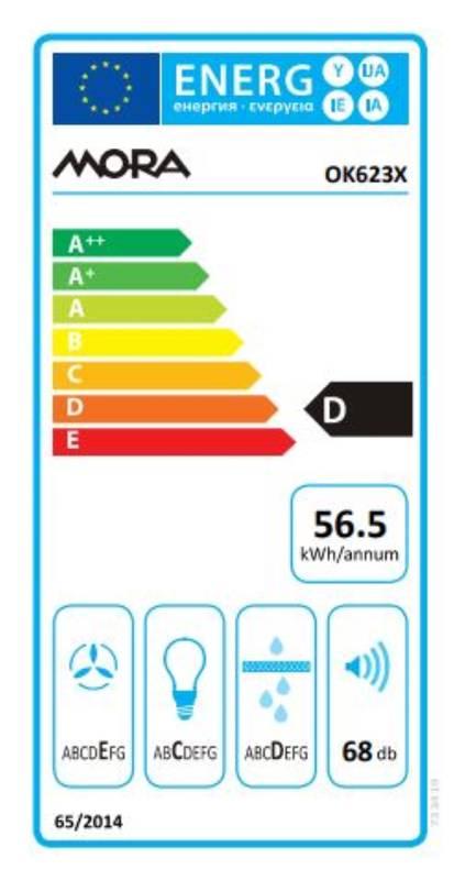 Odsavač par Mora OK 623 X nerez