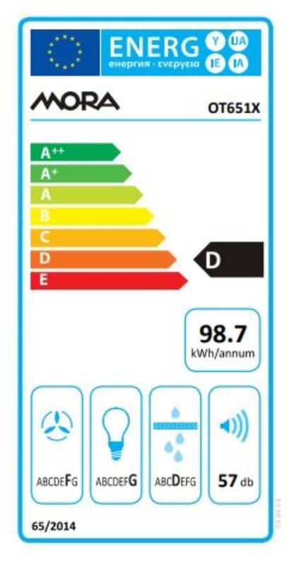 Odsavač par Mora OT 651 X nerez