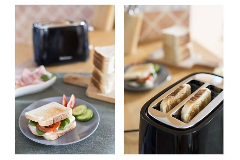 Opékač topinek ROHNSON R-210B černý