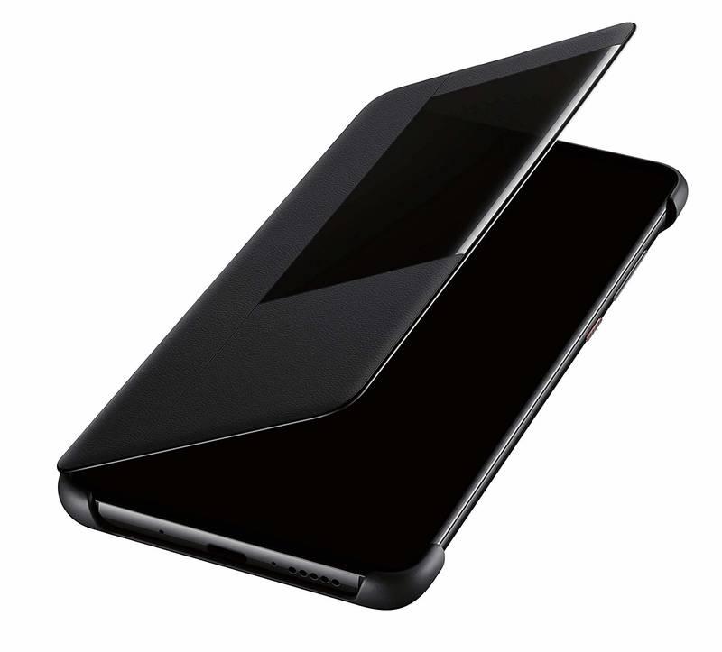 Pouzdro na mobil flipové Huawei View Cover pro Mate 20 černé