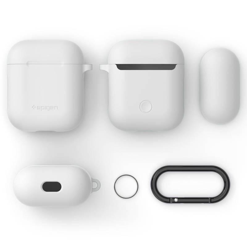 Pouzdro Spigen pro Apple AirPods bílé, Pouzdro, Spigen, pro, Apple, AirPods, bílé