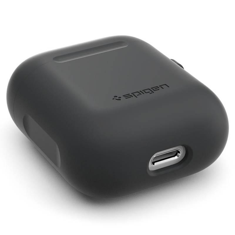 Pouzdro Spigen pro Apple AirPods šedé, Pouzdro, Spigen, pro, Apple, AirPods, šedé