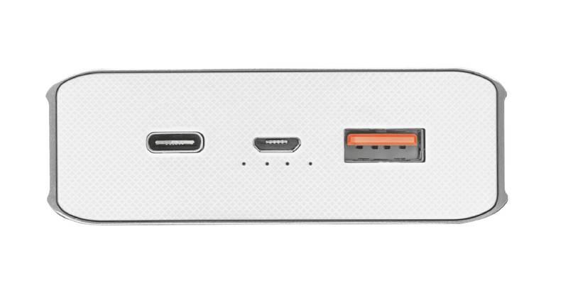 Powerbank Trust Omni Plus 20000mAh, USB-C, QC 3.0 stříbrná
