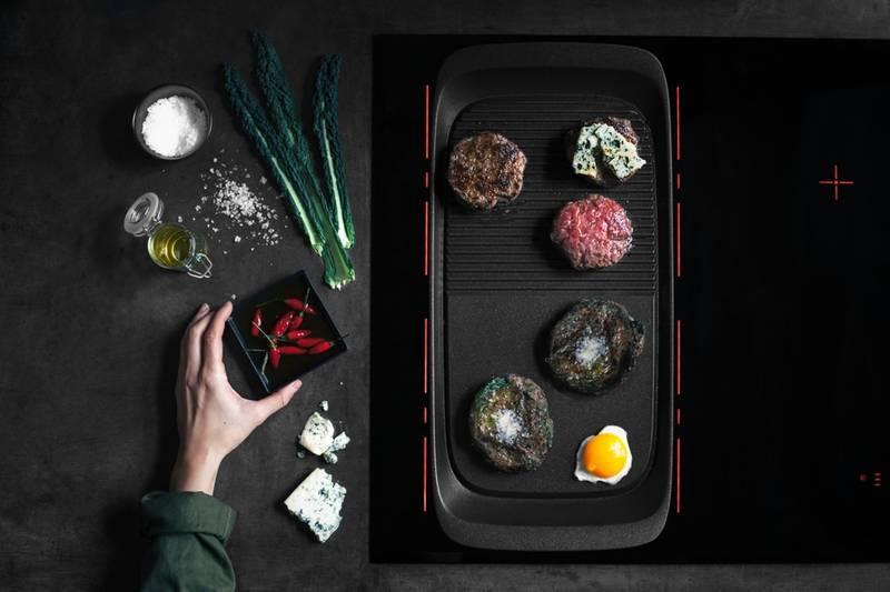 Příslušenství k varným deskám AEG Plancha gril Maxi Sense