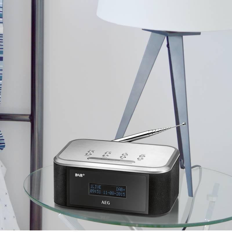 Radiopřijímač s DAB AEG MRC 4148 DAB černý