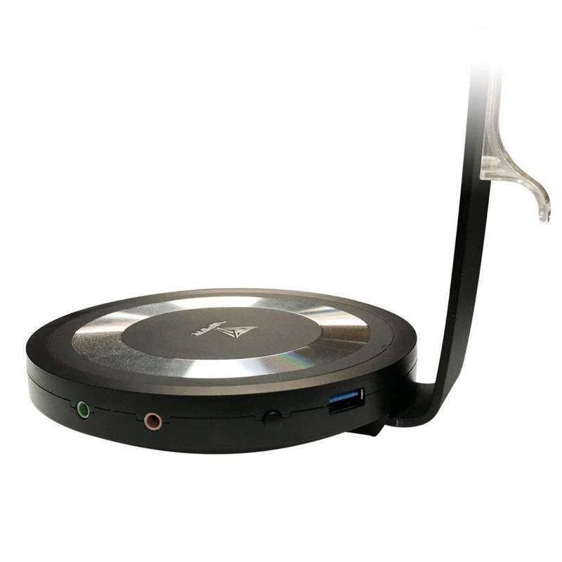 Stojánek Patriot na headset, USB 3.0