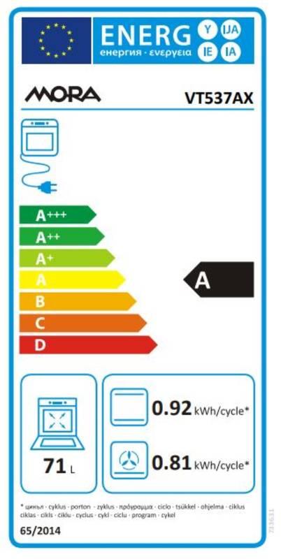 Trouba Mora VT 537 AX nerez