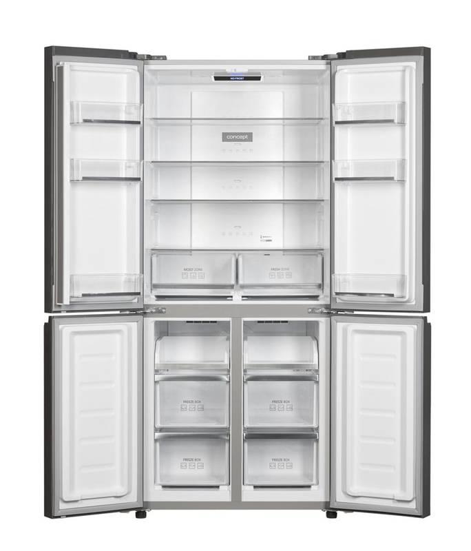 Chladnička s mrazničkou Concept LA8783wh bílá