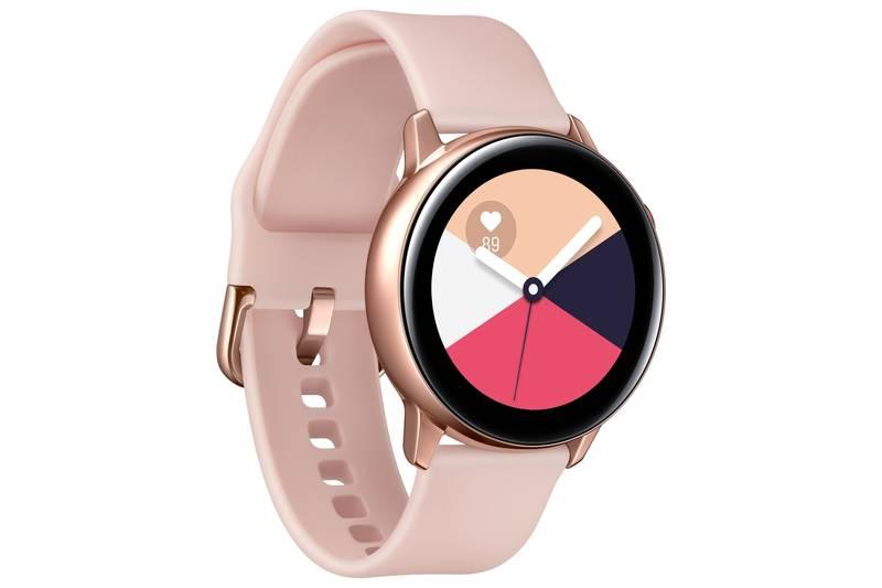 Chytré hodinky Samsung Galaxy Watch Active růžová zlatá, Chytré, hodinky, Samsung, Galaxy, Watch, Active, růžová, zlatá