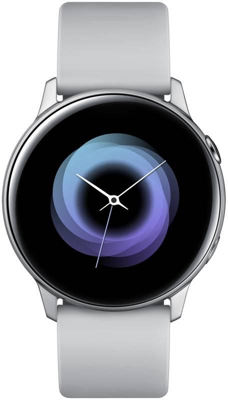Chytré hodinky Samsung Galaxy Watch Active stříbrná