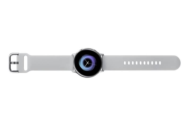 Chytré hodinky Samsung Galaxy Watch Active stříbrná