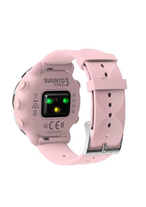 Chytré hodinky Suunto 3 Fitness Sakura, Chytré, hodinky, Suunto, 3, Fitness, Sakura