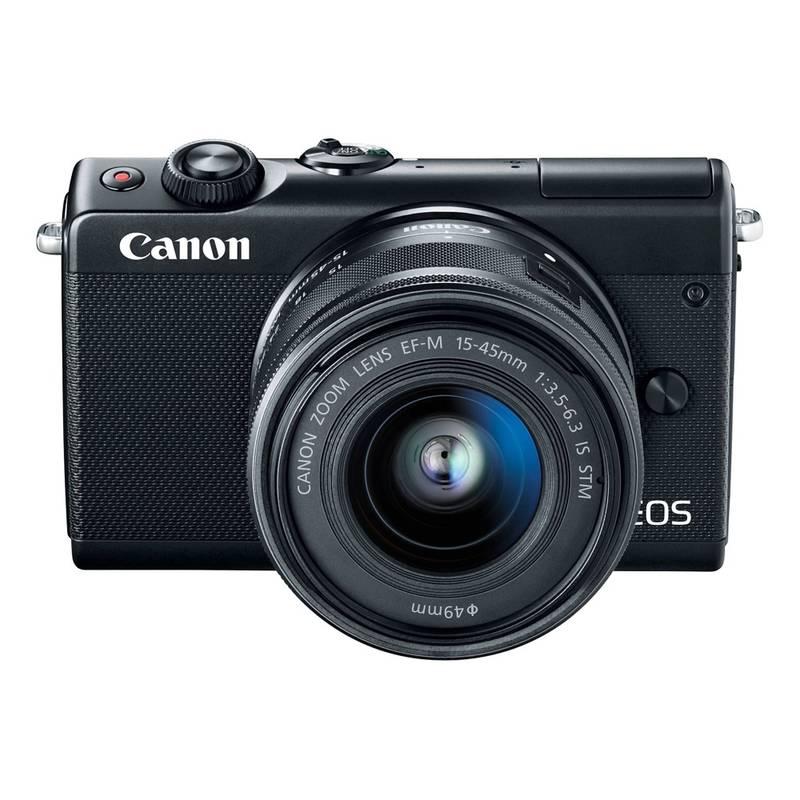 Digitální fotoaparát Canon EOS M100 M 15-45 EH31FJ 16 GB karta černý, Digitální, fotoaparát, Canon, EOS, M100, M, 15-45, EH31FJ, 16, GB, karta, černý