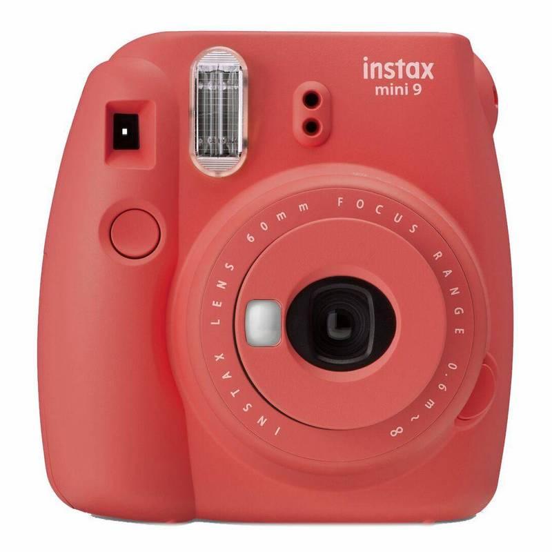 Digitální fotoaparát Fujifilm Instax mini 9 pouzdro červený