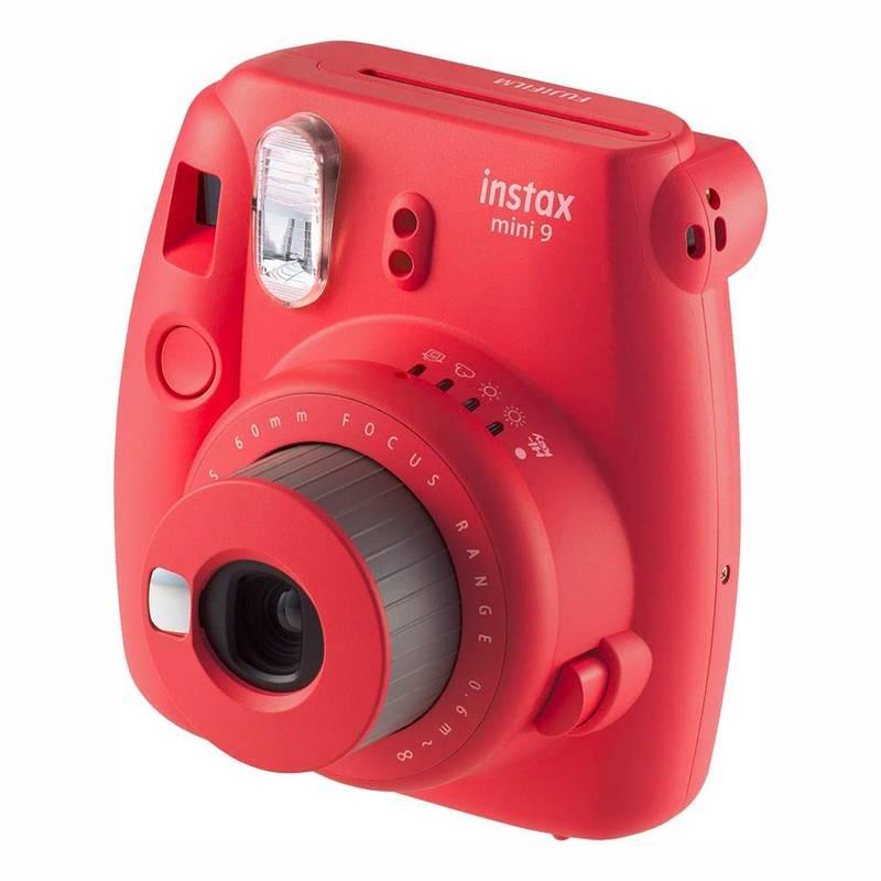 Digitální fotoaparát Fujifilm Instax mini 9 pouzdro červený, Digitální, fotoaparát, Fujifilm, Instax, mini, 9, pouzdro, červený