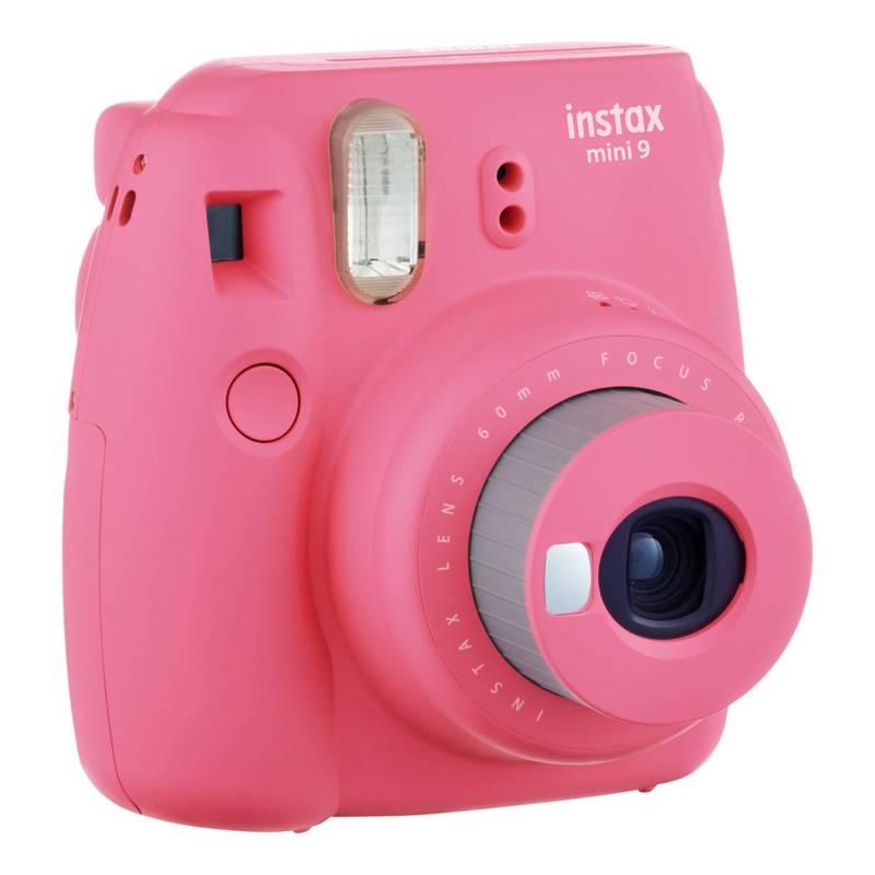 Digitální fotoaparát Fujifilm Instax mini 9 pouzdro růžový