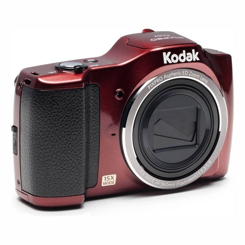 Digitální fotoaparát Kodak Friendly Zoom FZ152 červený, Digitální, fotoaparát, Kodak, Friendly, Zoom, FZ152, červený