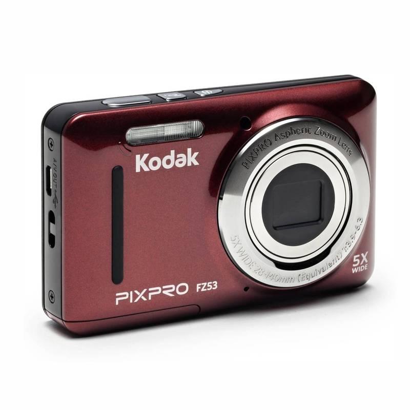 Digitální fotoaparát Kodak Friendly Zoom FZ53 červený