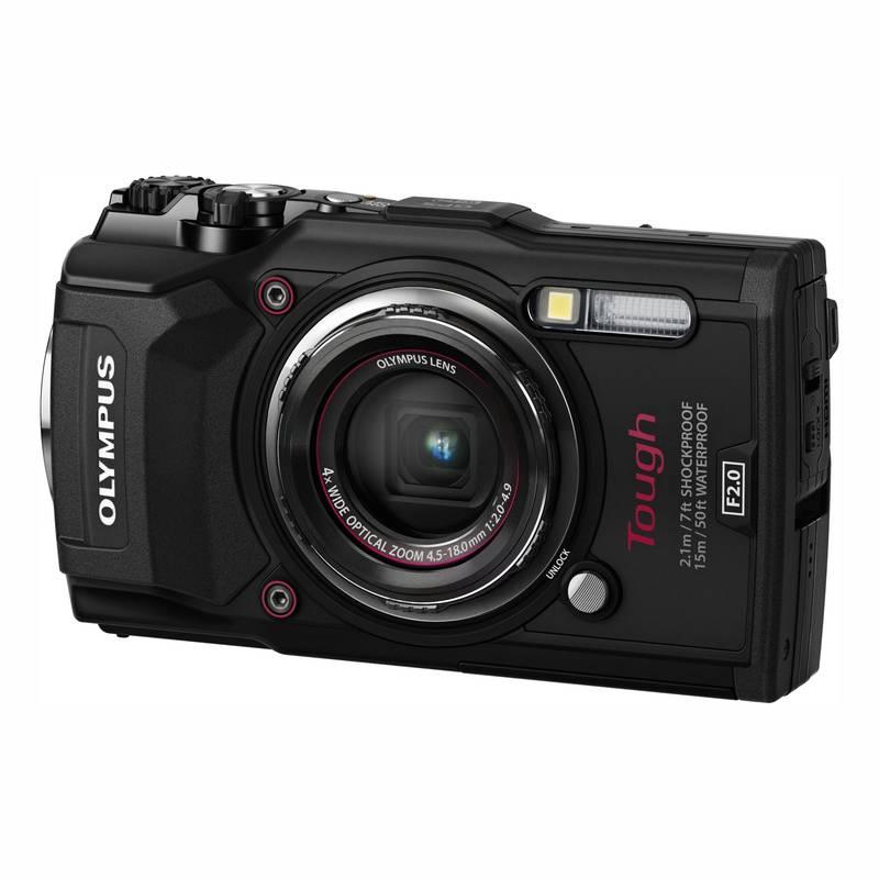 Digitální fotoaparát Olympus TG-5 černý, Digitální, fotoaparát, Olympus, TG-5, černý