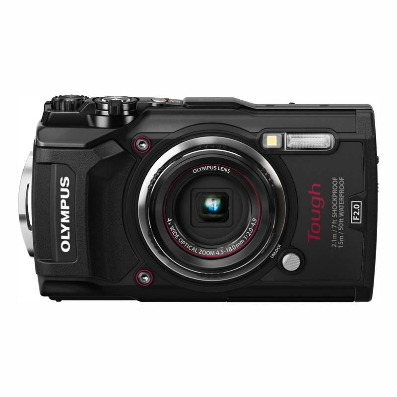 Digitální fotoaparát Olympus TG-5 černý, Digitální, fotoaparát, Olympus, TG-5, černý