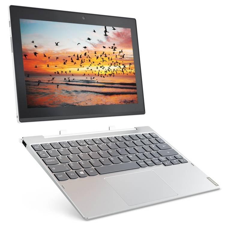 Dotykový tablet Lenovo MiiX 320-10ICR LTE stříbrný, Dotykový, tablet, Lenovo, MiiX, 320-10ICR, LTE, stříbrný
