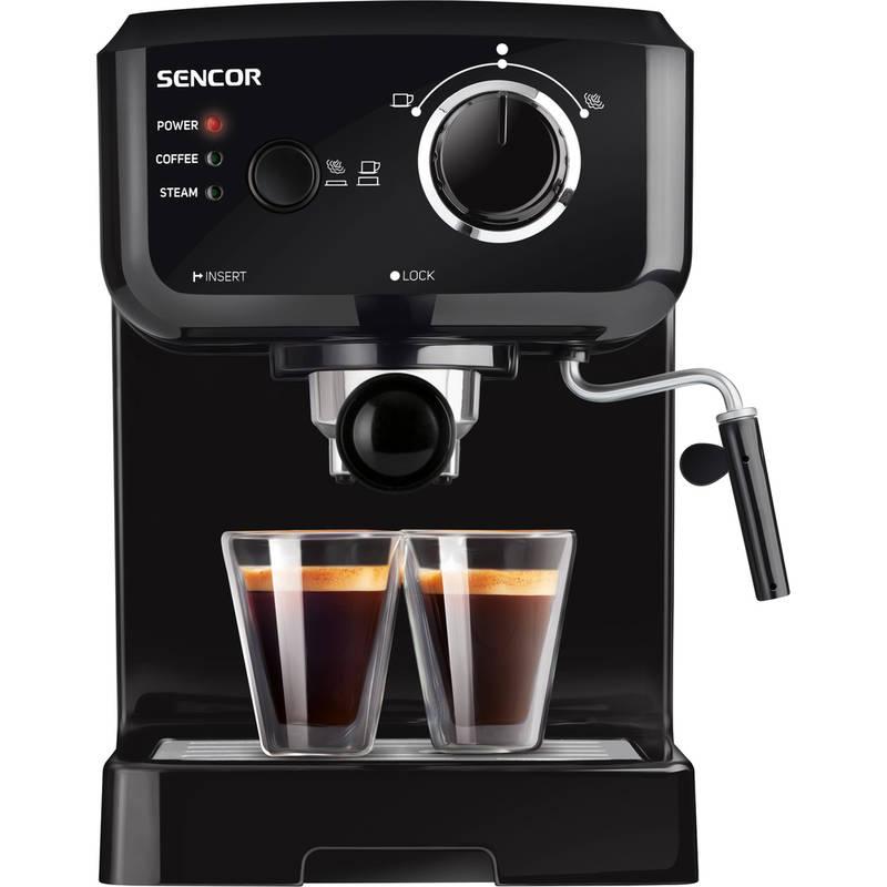 Espresso Sencor SES 1710BK černé