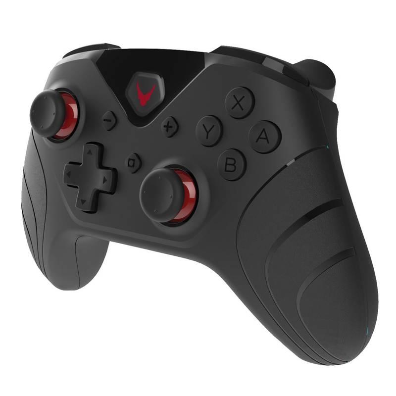 Gamepad Omega VARR NOVA pro Nintendo SWITCH PC, Bluetooth černý