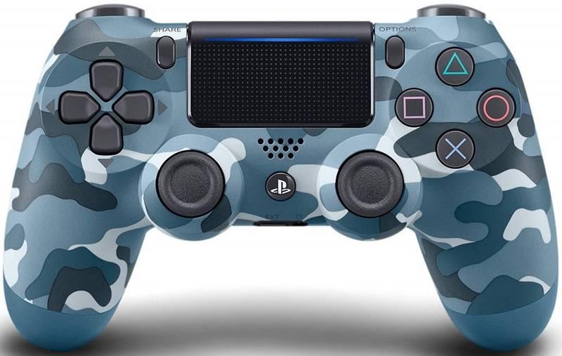 Gamepad Sony Dual Shock 4 pro PS4 v2 - Blue Camouflage