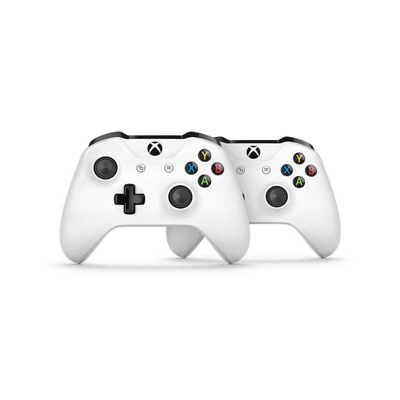 Herní konzole Microsoft Xbox One S 1 TB 2 ovladače FIFA 19