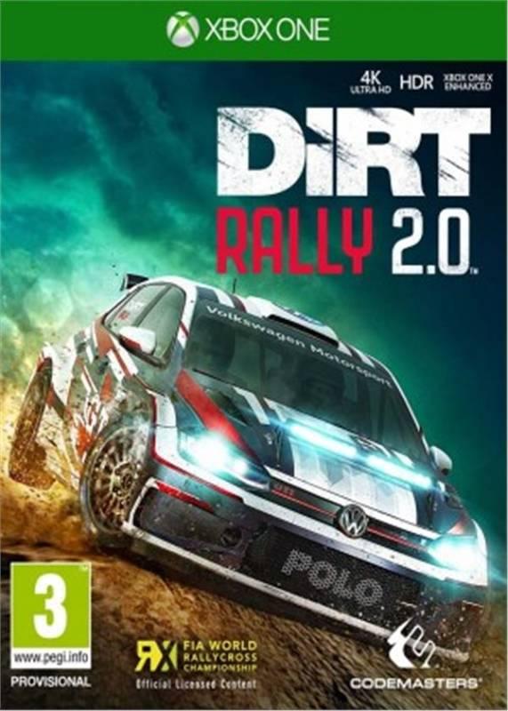 Hra Codemasters Xbox One DiRT Rally 2.0, Hra, Codemasters, Xbox, One, DiRT, Rally, 2.0