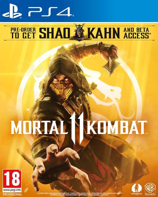 Hra Ostatní PlayStation 4 Mortal Kombat 11, Hra, Ostatní, PlayStation, 4, Mortal, Kombat, 11