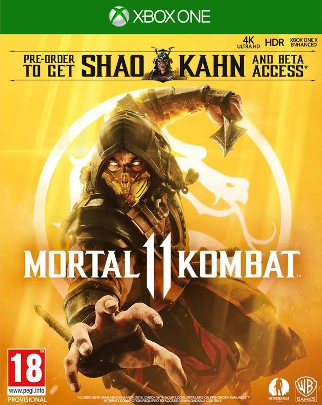 Hra Ostatní Xbox One Mortal Kombat 11, Hra, Ostatní, Xbox, One, Mortal, Kombat, 11