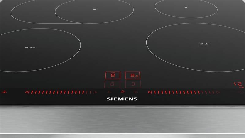 Indukční varná deska Siemens EH675LFV1E černá