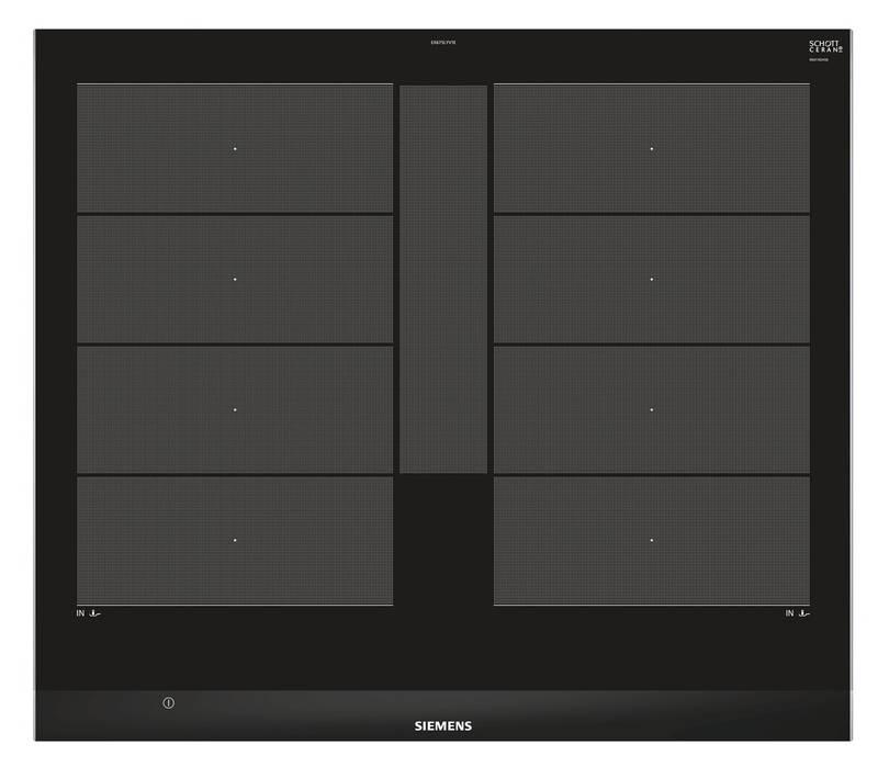 Indukční varná deska Siemens EX675LYV1E černá