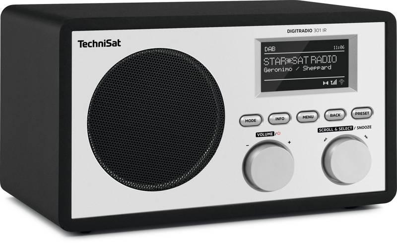 Internetový radiopřijímač Technisat DIGITRADIO 301 IR černý