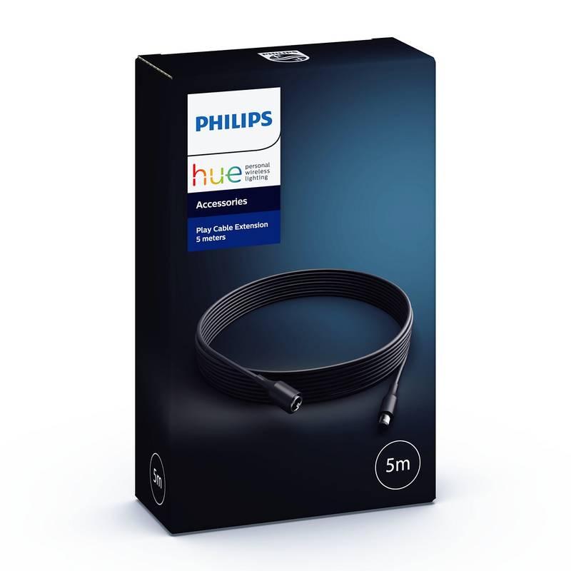 Kabel prodlužovací Philips Hue Play 5m černý, Kabel, prodlužovací, Philips, Hue, Play, 5m, černý