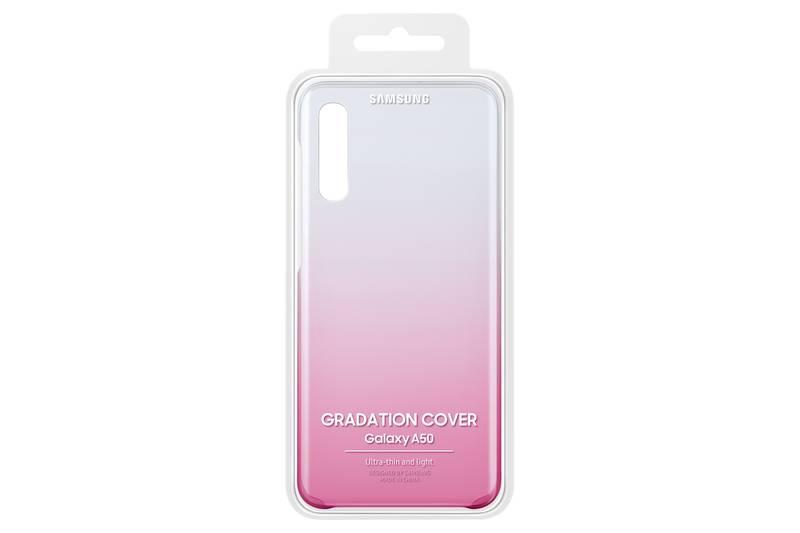 Kryt na mobil Samsung Gradation Cover pro A50 růžový