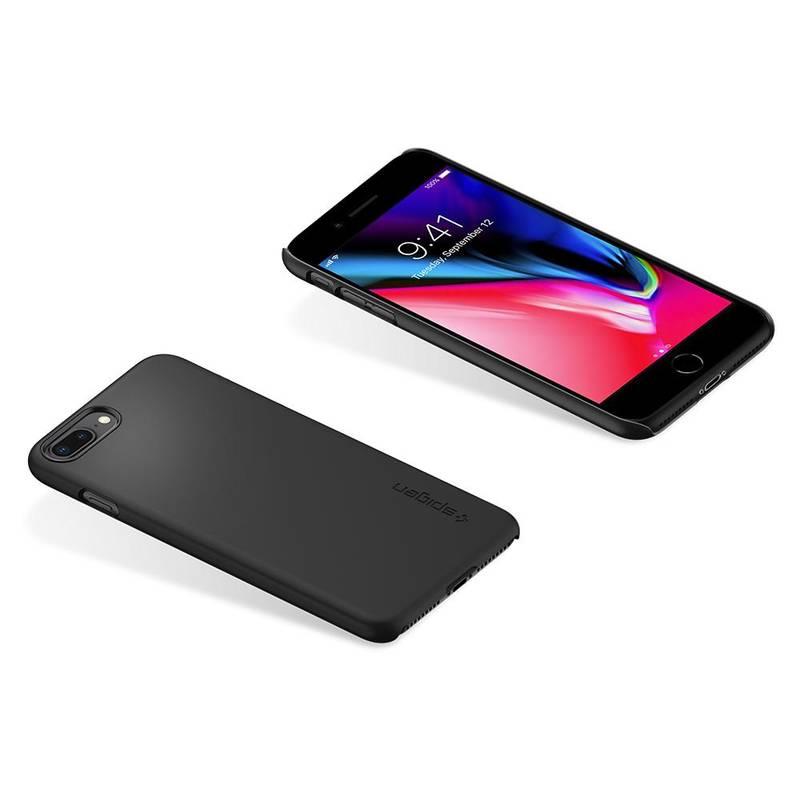 Kryt na mobil Spigen Thin Fit Apple iPhone 7 Plus 8 Plus černý, Kryt, na, mobil, Spigen, Thin, Fit, Apple, iPhone, 7, Plus, 8, Plus, černý