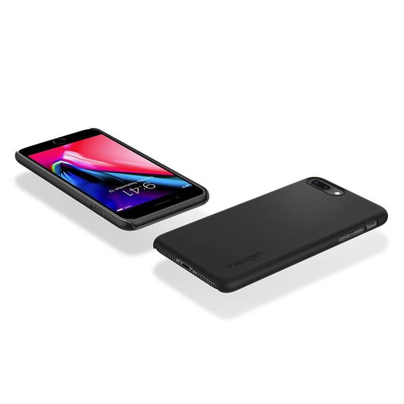 Kryt na mobil Spigen Thin Fit Apple iPhone 7 Plus 8 Plus černý, Kryt, na, mobil, Spigen, Thin, Fit, Apple, iPhone, 7, Plus, 8, Plus, černý