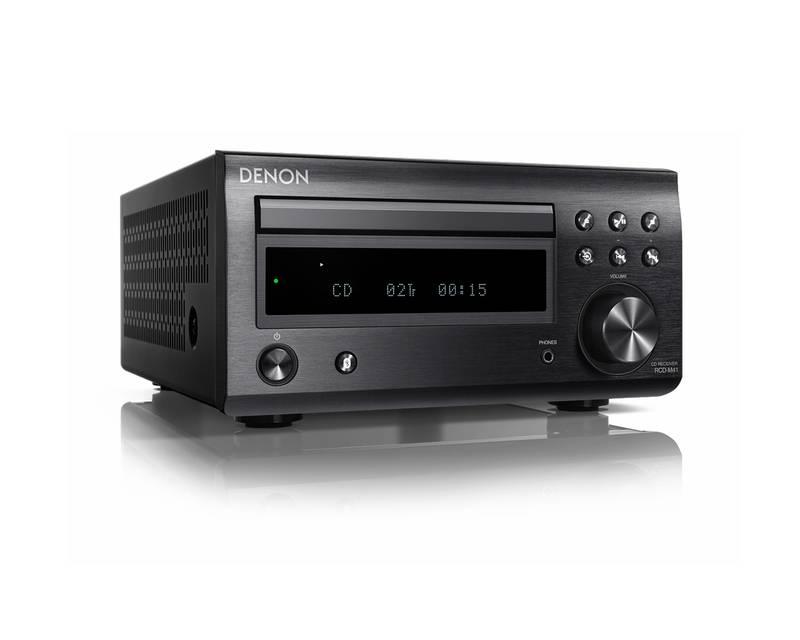 Mikrosystém Denon RCD-M41 DAB reproduktory Polk Signature S15E černý