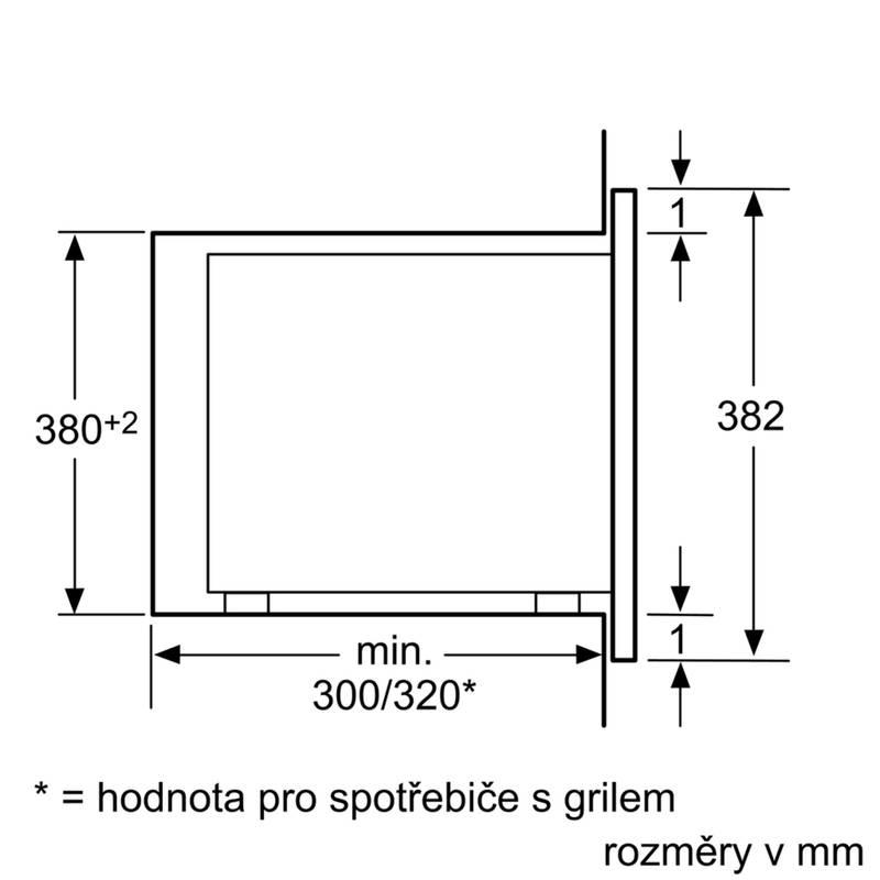 Mikrovlnná trouba Siemens BF525LMS0 černá nerez