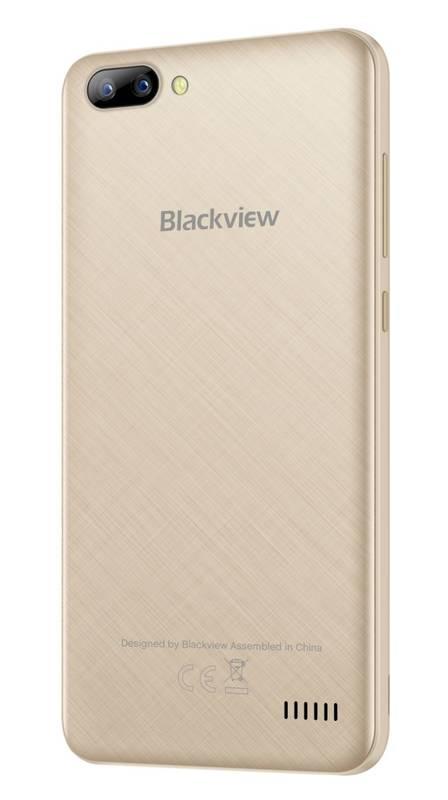 Mobilní telefon iGET BLACKVIEW GA7 zlatý