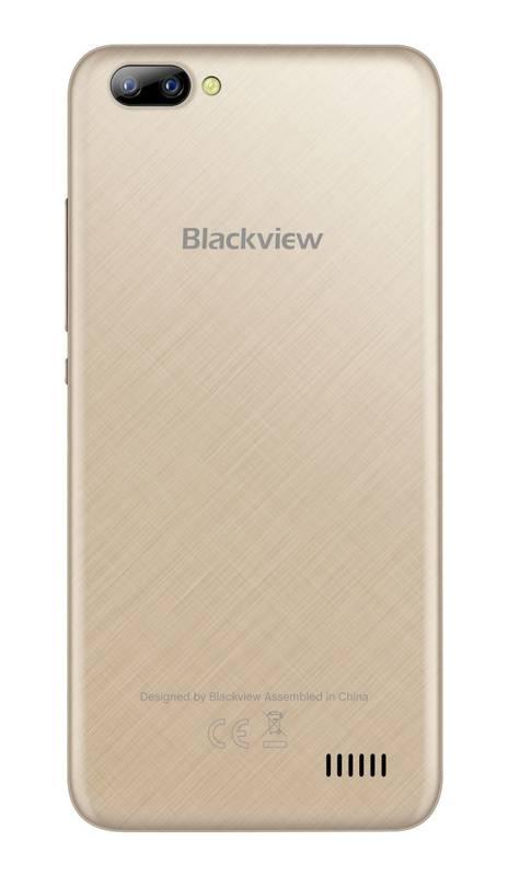 Mobilní telefon iGET BLACKVIEW GA7 zlatý