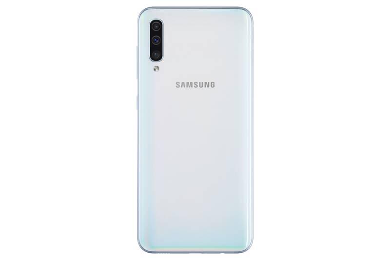 Mobilní telefon Samsung Galaxy A50 Dual SIM bílý, Mobilní, telefon, Samsung, Galaxy, A50, Dual, SIM, bílý