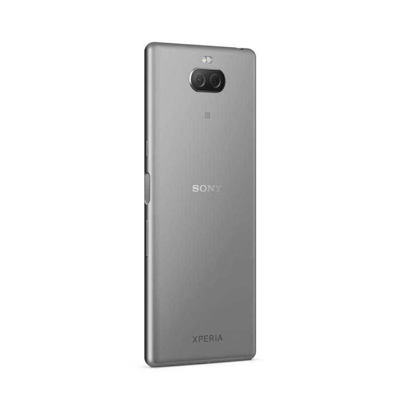 Mobilní telefon Sony Xperia 10 Plus Dual SIM stříbrný