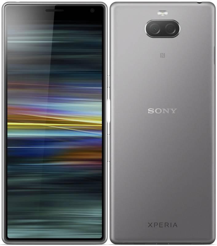 Mobilní telefon Sony Xperia 10 stříbrný, Mobilní, telefon, Sony, Xperia, 10, stříbrný