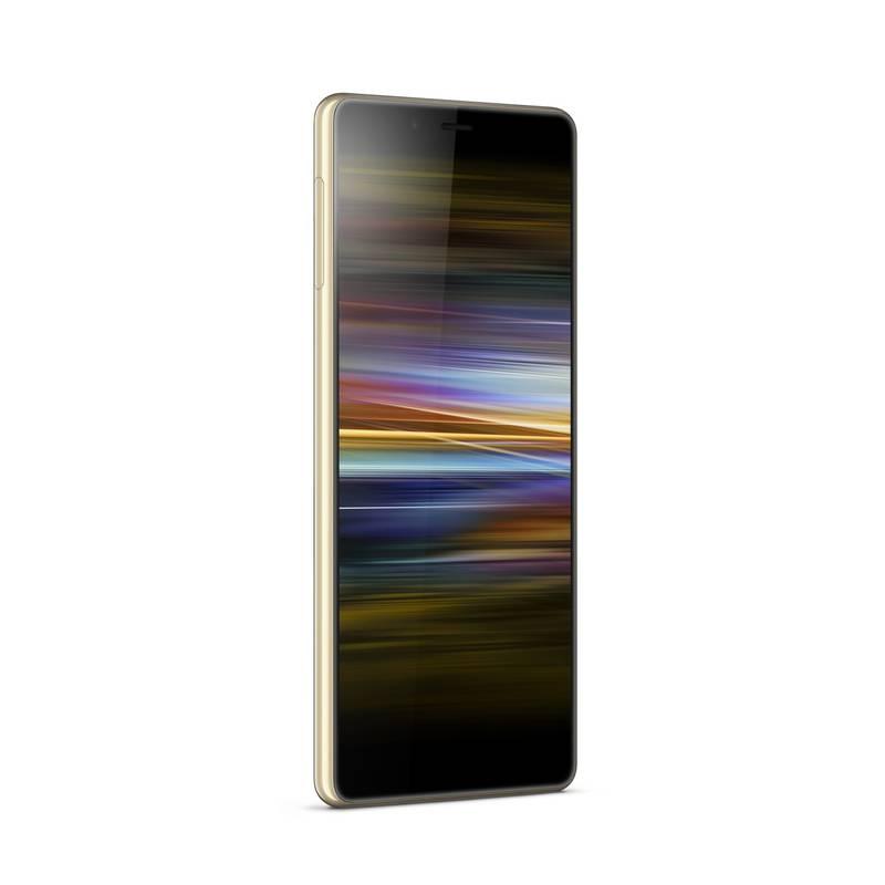 Mobilní telefon Sony Xperia L3 Dual SIM zlatý, Mobilní, telefon, Sony, Xperia, L3, Dual, SIM, zlatý