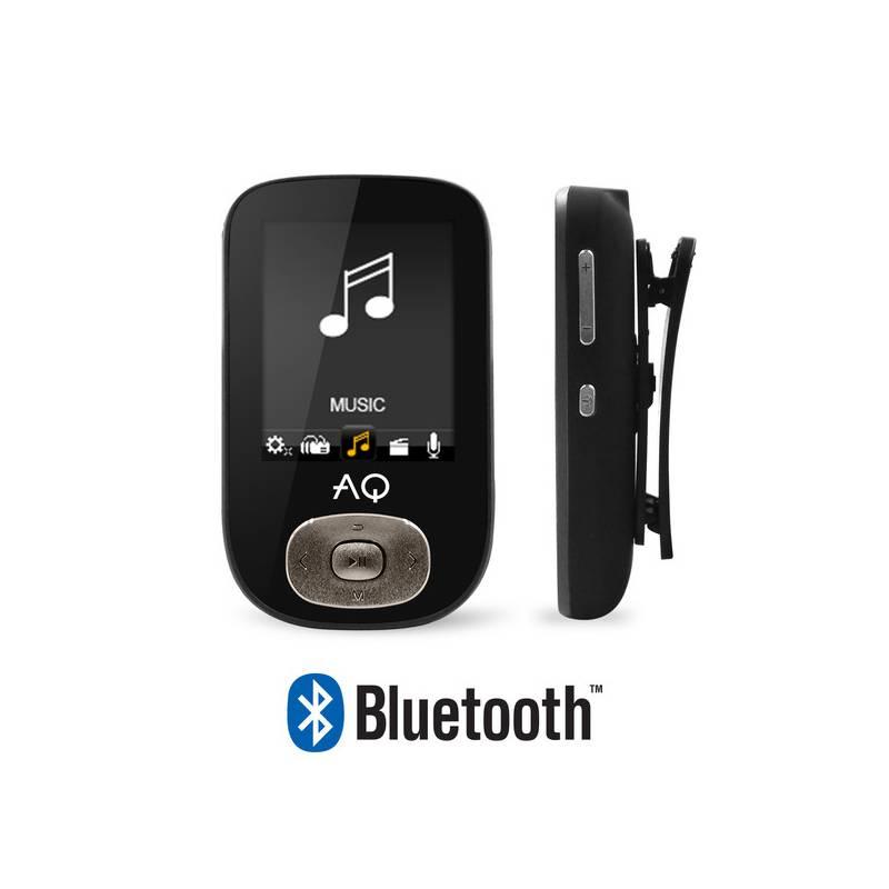 MP3 přehrávač AQ MP03 černý
