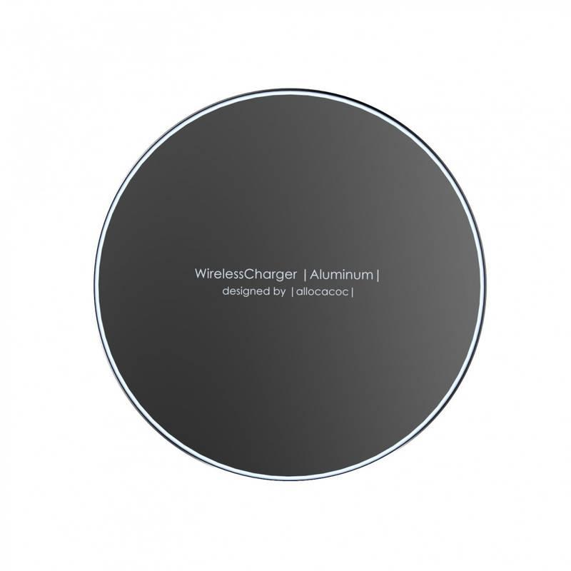 Nabíjecí podložka Powercube Wireless Charger Aluminum černá, Nabíjecí, podložka, Powercube, Wireless, Charger, Aluminum, černá