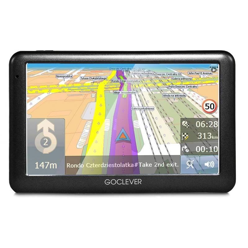 Navigační systém GPS GoClever Navio 2 540 MapFactor Lifetime černá, Navigační, systém, GPS, GoClever, Navio, 2, 540, MapFactor, Lifetime, černá